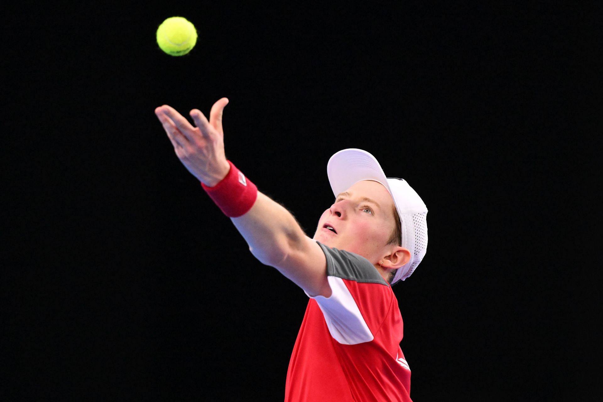 Moller at the 2025 Davis Cup qualifiers (Source: Getty)